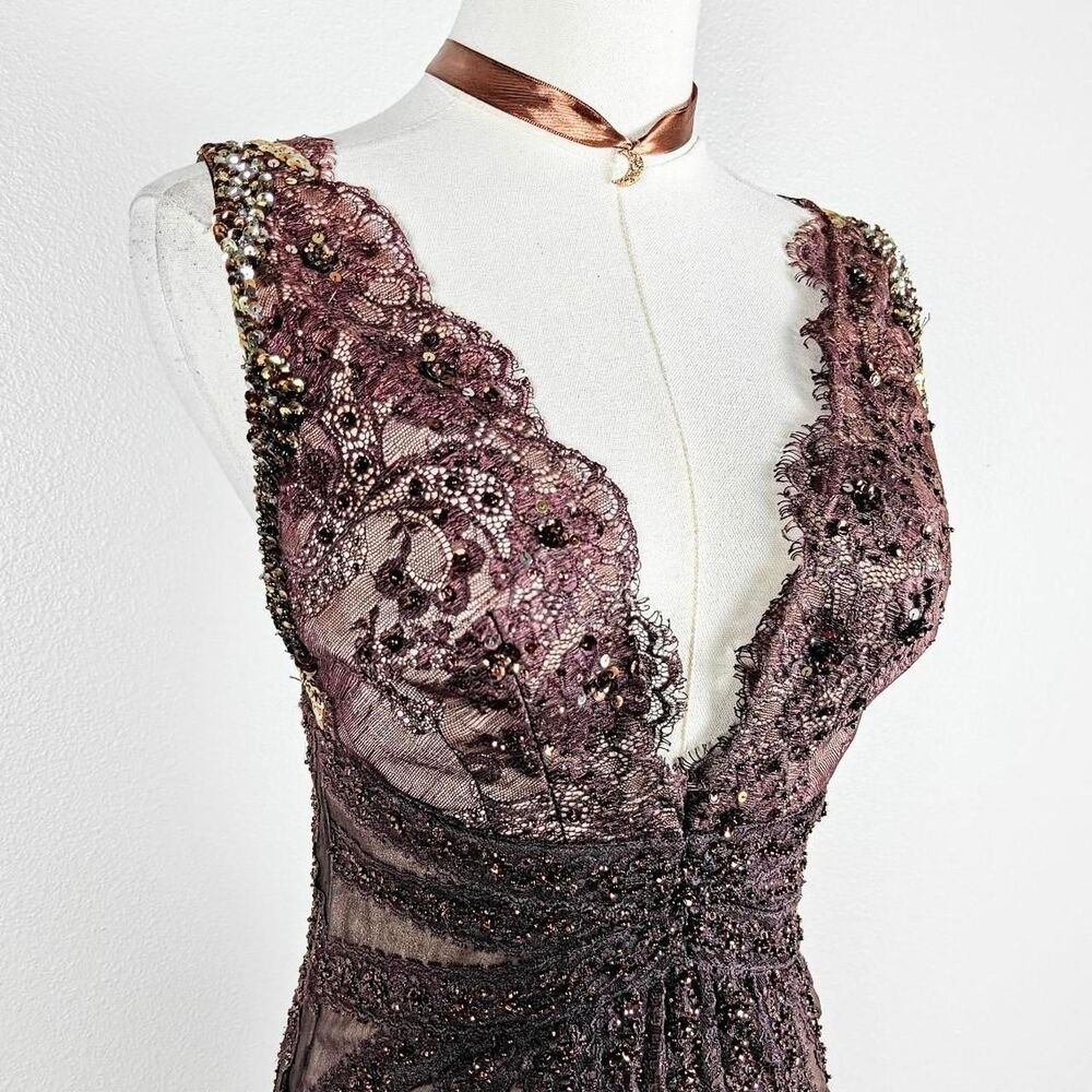 Y2K Mandalay Beaded Sequin Fairygoth Dress